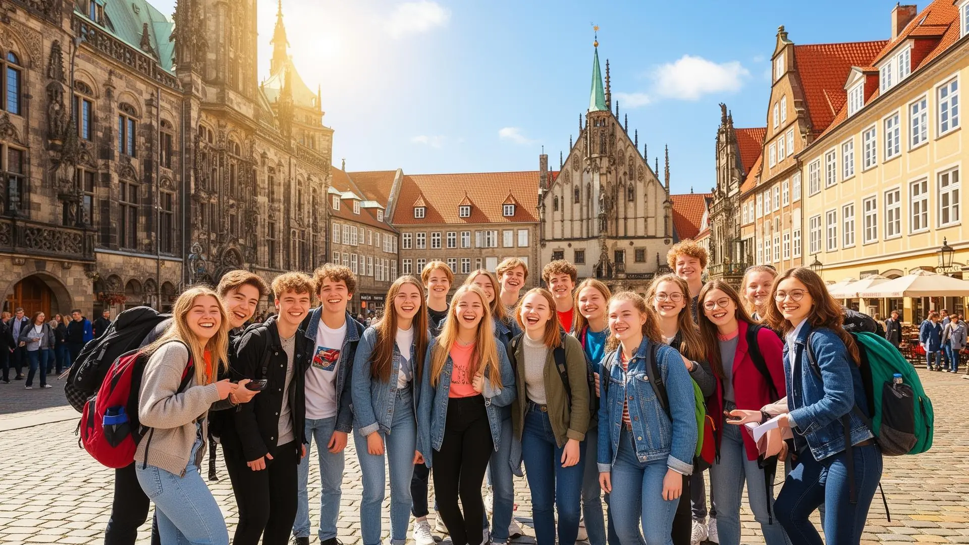 Gymnasieelever på studietur i europæisk storby – skolerejse med kulturelle oplevelser